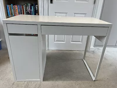 Ikea MICKE Desk White 105x50 Cm - Great Condition • £23