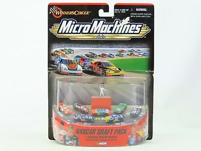 Galoob Toys Micro Machines Winners Circle #79940 NASCAR Draft Pack - 7 Drivers • $29.95