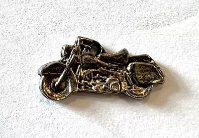 Silver Tone Motorcycle Charm • $10