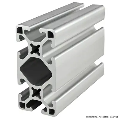 80/20 T-SLOT ALUMINUM EXTRUSION 1530LS 1.5 X3 X45  2 Piece LOT! FREE SHIPPING!! • $79.99