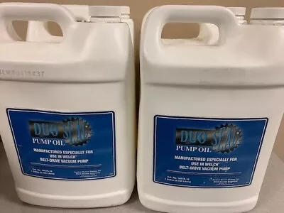 $245 • Buy Welch DuoSeal 1407K-15 Vacuum Pump Oil - CASE Of 4, One Gallon Cartons
