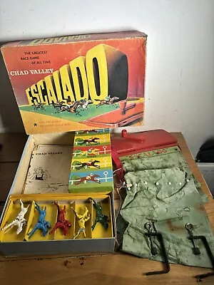 Vintage 1950's  Chad Valley Escalado Horse Racing Game Original Boxed • £21.99