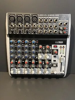 Behringer Premium 12-Input 2-Bus Mixer With XENYX Mic Preamps And Compressor • $55