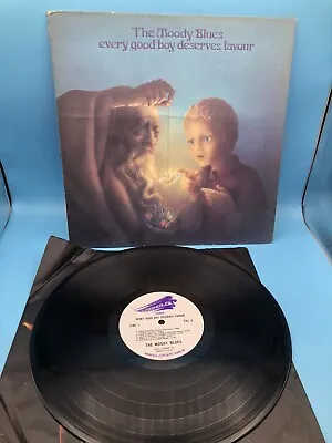 MOODY BLUES - Every Good Boy Deserves Favour (THS 5) - 12  Vinyl Record LP • $3.70