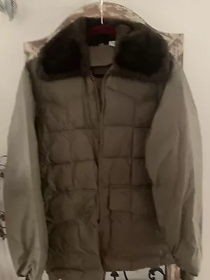 Duck Down Insulated Quilted Mens Puffer Jacket Size 38 • $45