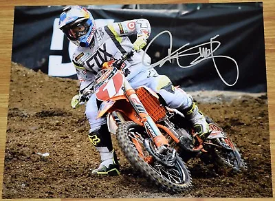 RYAN DUNGEY #1 Signed 11x14  Fox KTM Photo #7 - 4x SX Champion MX • $95.50