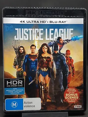 Justice League 4K Ultra HD Blu-ray • $19