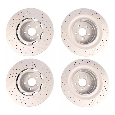 For Mercedes Benz E63 AmgS C63 Cls63 Amg Front Rear Brake Rotors US • $599.99