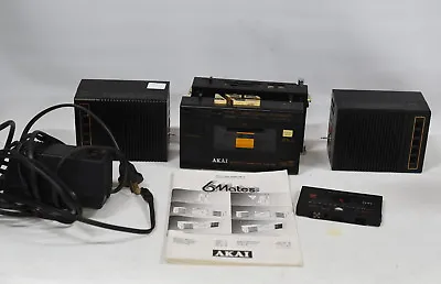 Akai 6 Mates PM-06 Walkman Set (PM-06/AM-06/FM-06/SW-06) Mini Boom-Box - RARE • $1895