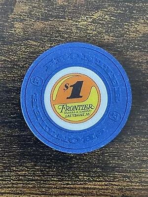 Frontier Las Vegas $1 Casino Chip Vintage • £14.99