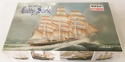 Minicraft Tall Ship CUTTY SARK Model Kit Scale 1/350 New In Open Box 11302 • $12