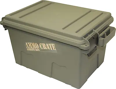 Military Ammo Crate Stackable Utility Caliber Bulk Storage Box ACR7-18 GREEN-US • $39.47