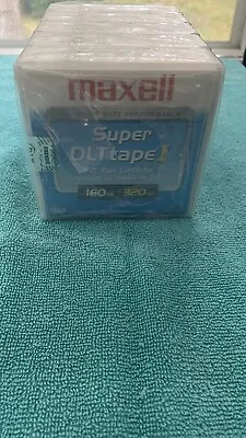 Maxell Super DLT Tape I 1/2  Tape Cartridge 160GB 320GB SDLT NEW 5-Pack • $20