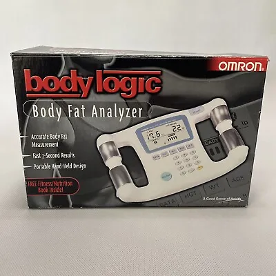$21.60 • Buy Omron Body Fat Analyzer HBF-300 Body Logic Pro Handheld 7-Second Digital Display
