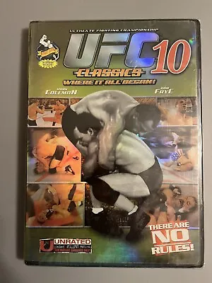 UFC Classics: Volume 10: The Tournament (DVD) - New/Sealed • $7.95