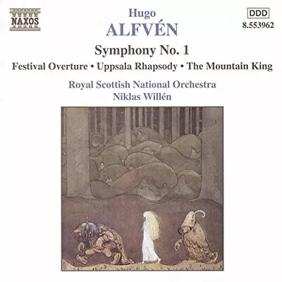 Alfv�n: Symphony No. 1 / Festival Overture / Uppsala Rhapsody / Th... -  CD L7VG • £3.49