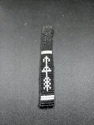 Order Of The Arrow OA Sash Beaded Pocket Dangle - Vigil Black - Boy Scouts BSA • $9.99