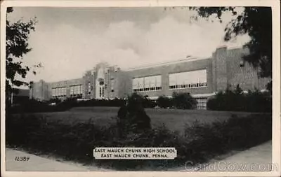 1945 East Mauch ChunkPA Each Mauch Chunk High School Carbon County Postcard • $8.99