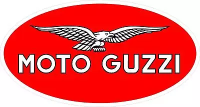 #2601 (1) 3.75  Moto Guzzi V9 V7 Racer Scrambler Decal Sticker LAMINATED • $4.39