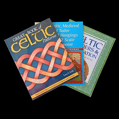 3 Celtic Pattern Books Lot    Bm • $60