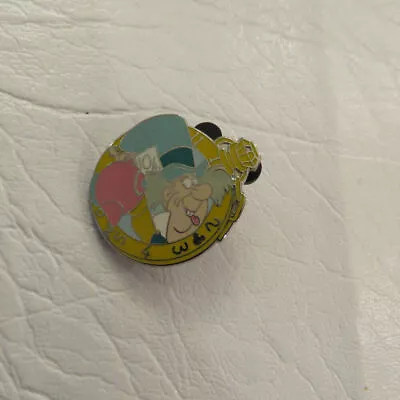 Disney Mad Hatter Hidden Mickey Clock  Pin • $39.99