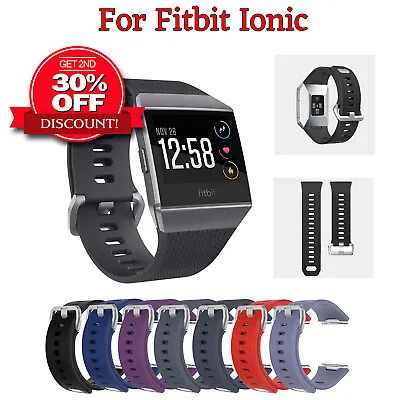 $3.99 • Buy Replacement Band For Fitbit Ionic Band Strap Watch Wristband Classic Pattern