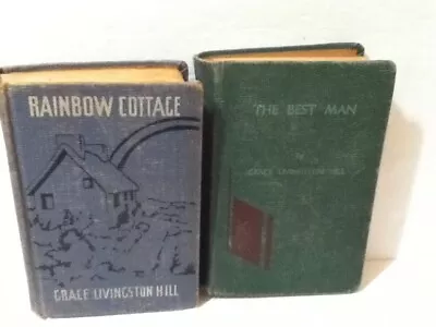 Vintage 1914 The Best Man & 1934 Rainbow Cottage   By: Grace Livingston Hill • $4.99