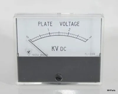 Yaesu FL-2100B Original Plate Voltage Meter #3 Used We Ship Worlwide • $99