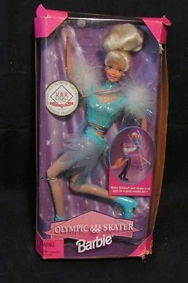 $20 • Buy BARBIE OLYMPIC SKATER  #18501 MATTEL 1998 Skate & Spin  