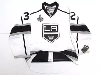Quick Los Angeles Kings Authentic Away 2014 Stanley Cup Reebok Edge 2.0 Jersey • $349.99
