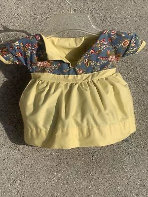 Vintage Dress Clothes Pin Bag Holder & Hanger + Wooden Clothes Pins OOAK ❤️tb • $99