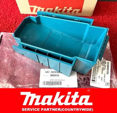 Genuine Makita Plastic Battery Cover Jobsite Radio BMR102 DMR107 DMR109 BMR104 • £22.86