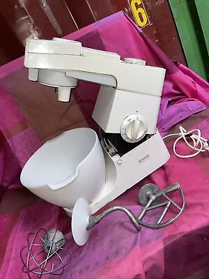 Vintage Kenwood Chef Stand Mixer With Bowl And Attachments Working Cheap Mc • £39.99