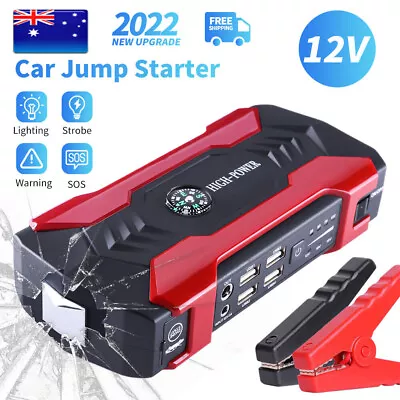 $84.99 • Buy Auto Battery Charger Booster Jumper Jump Starter Portable Car Battery Pack 12V
