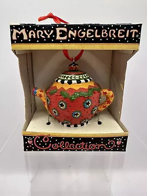 Mary Engelbreit TEAPOT Collection Ornament New In Box • $10