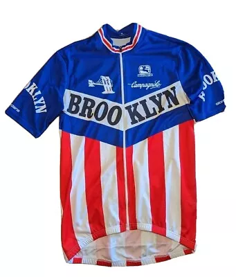 $85 • Buy Giordana Men's Brooklyn Cycling Jersey Red White & Blue Size Medium