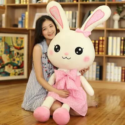 Rabbit Plush Toy Skirt Rabbit Soft Animal Bunny Plush Hug Stuffed Pillow Gift • $39.20