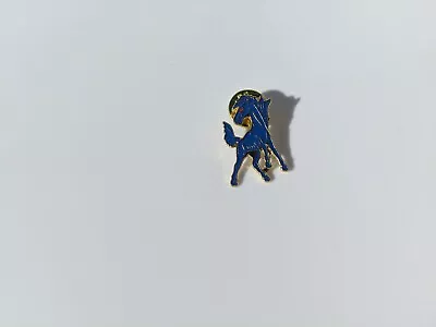 Pin Centives Pinback 1989 - 2003 Pin Blue Told Horse Stallion Mustang Equine  • $10.21