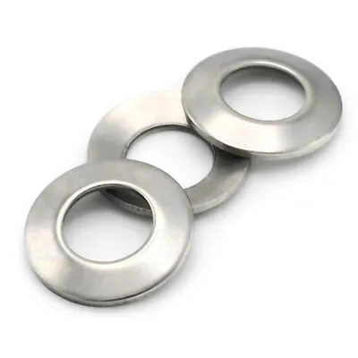 Belleville Washers Conical Spring Cup Stainless Steel Washers All Sizes QTY 25 • $20
