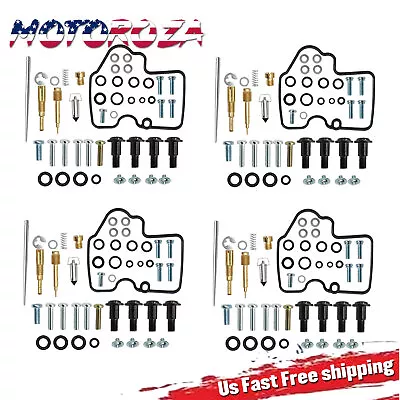 4 Pcs Carburetor Repair Rebuild Kit Fit For Yamaha YZF R6 600  1999-2002 • $19.02