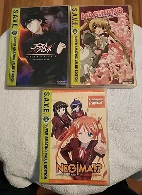 3 S.A.V.E. Magikano. GHOSTHUNT NEGIMA: ALL 3 Complete Series  Anime VALUE ED • $35