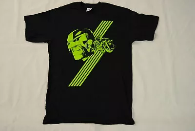 £9.99 • Buy 2000 Ad Judge Dredd Face Bike Stripe T Shirt New Official Comic Book Law Officer