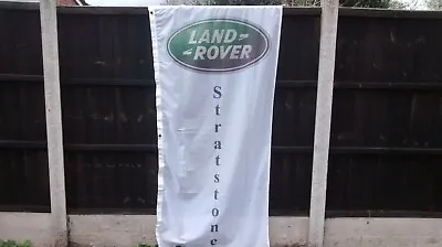 Rare Original Land Rover Dealer Flag   Stratstone Land Rover • £40