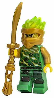 LEGO Ninjago Minifigure Lloyd FS Spinjitzu Slam Gold Saber From Set 892060 • $14.34