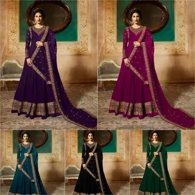 Bollywood Indian Fastival Pakistani Designer Anarkali Salwar Kameez Dress Gown • $64.81