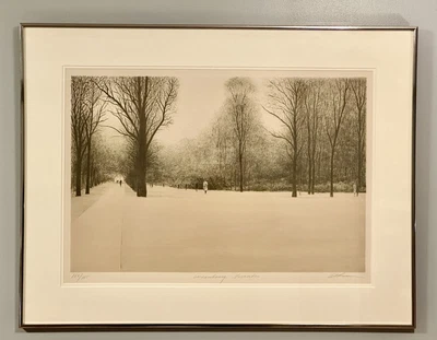 $125 • Buy Harold Altman Signed Lithograph Print Artist Proof November 1979 Framed 162/185