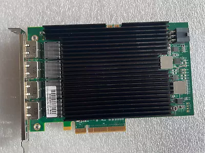 Silicom PE310G4I40EU-T Quad Port 10Gb PCIe RJ45 Network Adapter  PN 01KM586 X540 • £98.88