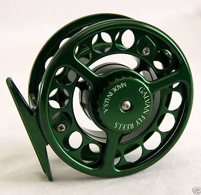 Galvan Rush Light R-4 Fly Reel Green - Free $70 Line Backing--new • $315