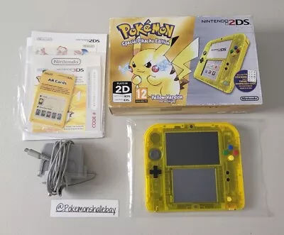 Nintendo 2DS Console - Pokem Special Pikachu Edition *BOXED/Never Used* • $599.99