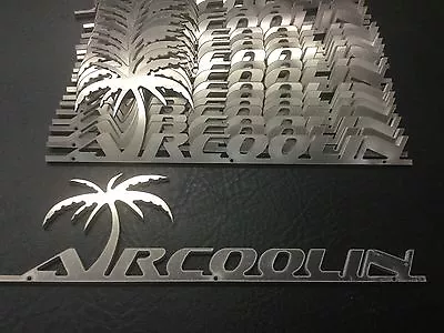 VW AirCooled  AirCoolin  Script Emblem   Prt# VRD242 • $20